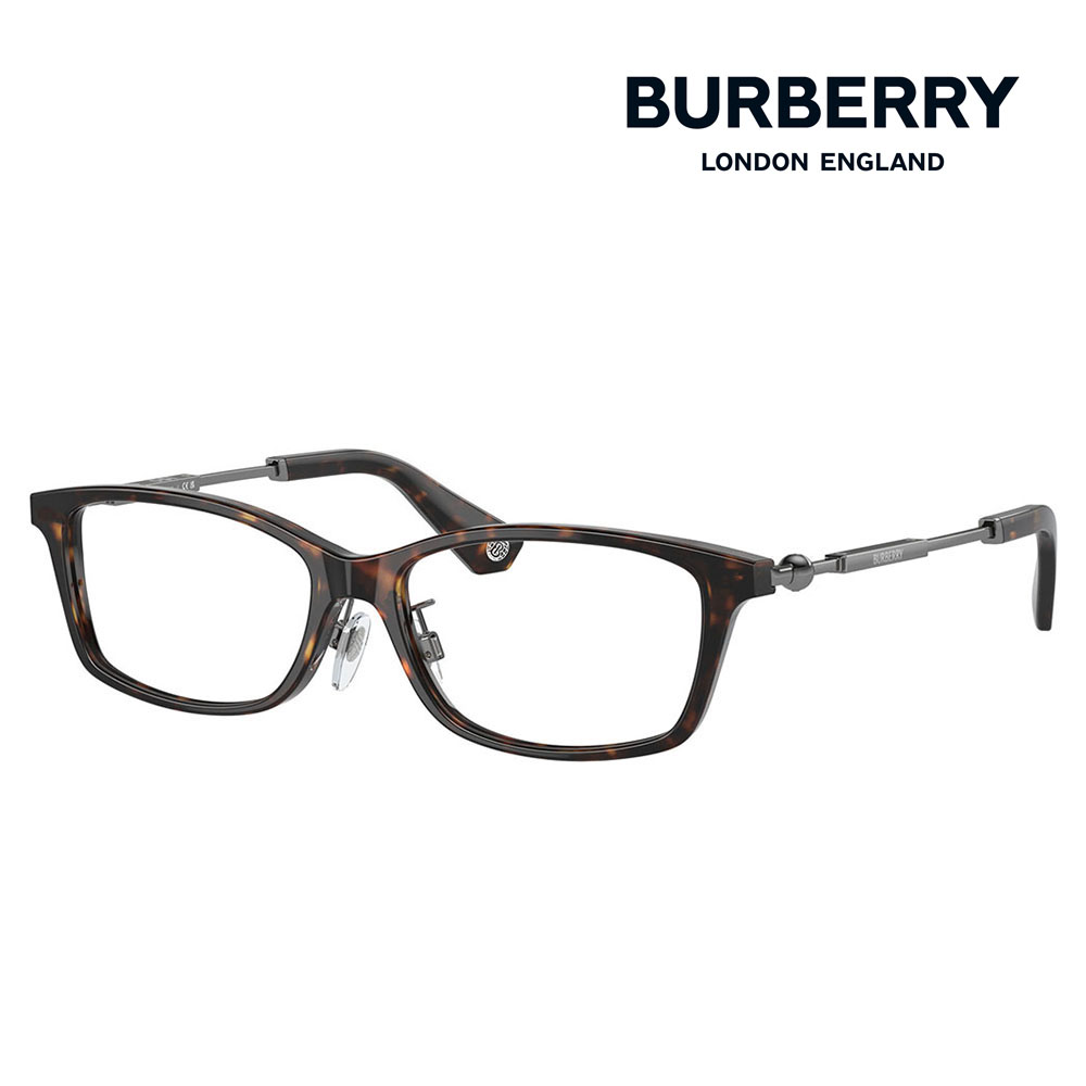 正規品販売店 バーバリー BURBERRY メガネ BE2414D 3002 55 伊達眼鏡アジアンデザイン スクエア セル メタル メンズ | BURBERRY