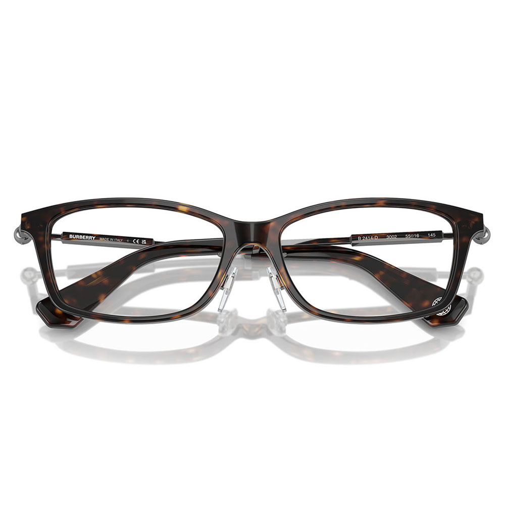 正規品販売店 バーバリー BURBERRY メガネ BE2414D 3002 55 伊達眼鏡アジアンデザイン スクエア セル メタル メンズ | BURBERRY | 04