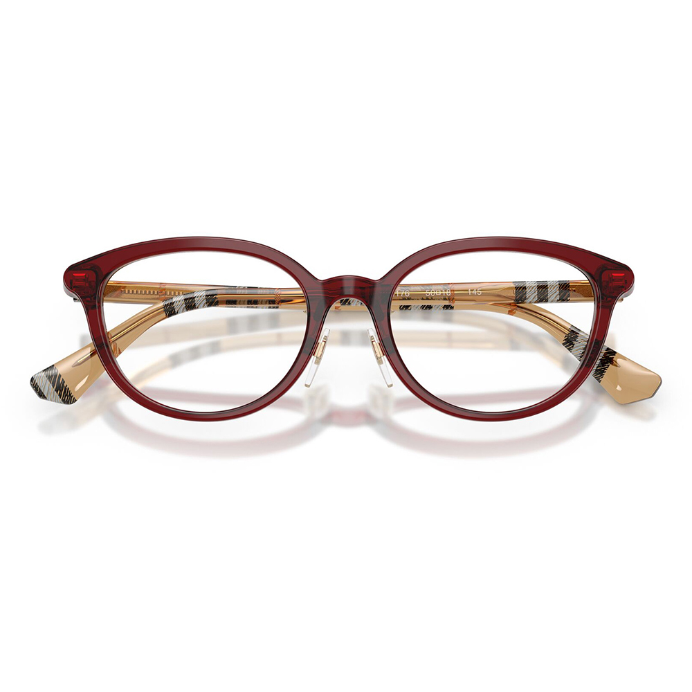 正規品販売店 バーバリー BURBERRY メガネ BE2435D 4176 50 伊達眼鏡 アジアンデザイン パントス セル レディース | BURBERRY | 04