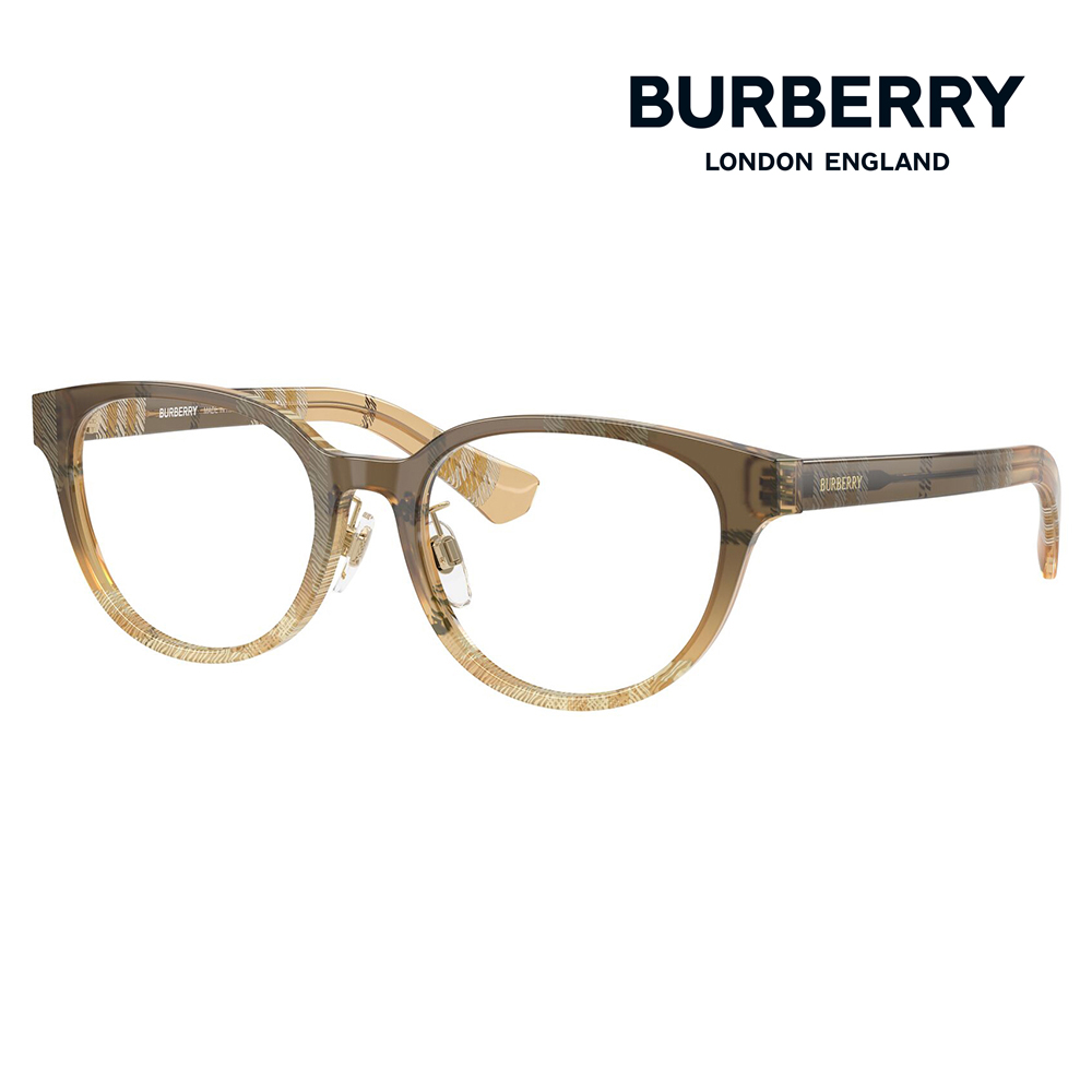 正規品販売店 バーバリー BURBERRY メガネ BE2448D 4201 53 伊達眼鏡 アジアンデザイン ボストン セル レディース | BURBERRY
