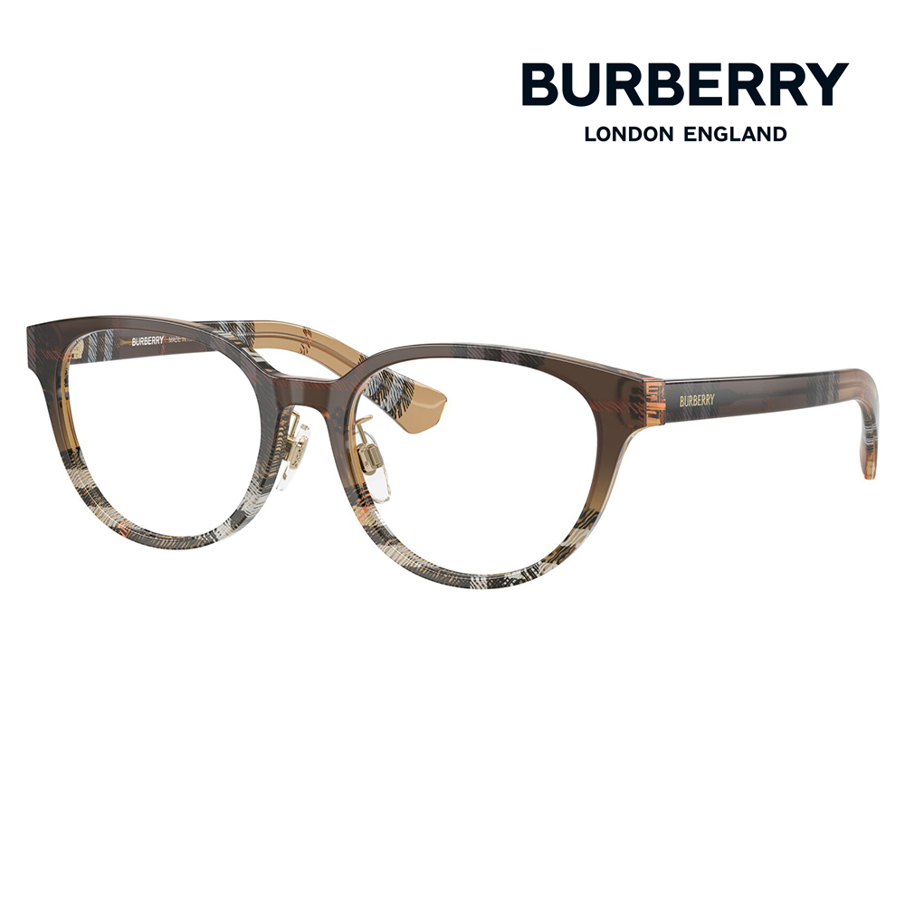 正規品販売店 バーバリー BURBERRY メガネ BE2448D 4202 53 伊達眼鏡 アジアンデザイン ボストン セル レディース | BURBERRY