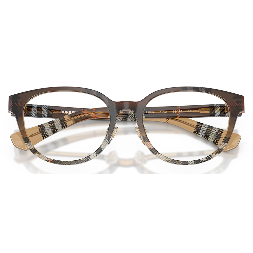 正規品販売店 バーバリー BURBERRY メガネ BE2448D 4202 53 伊達眼鏡 アジアンデザイン ボストン セル レディース | BURBERRY | 04