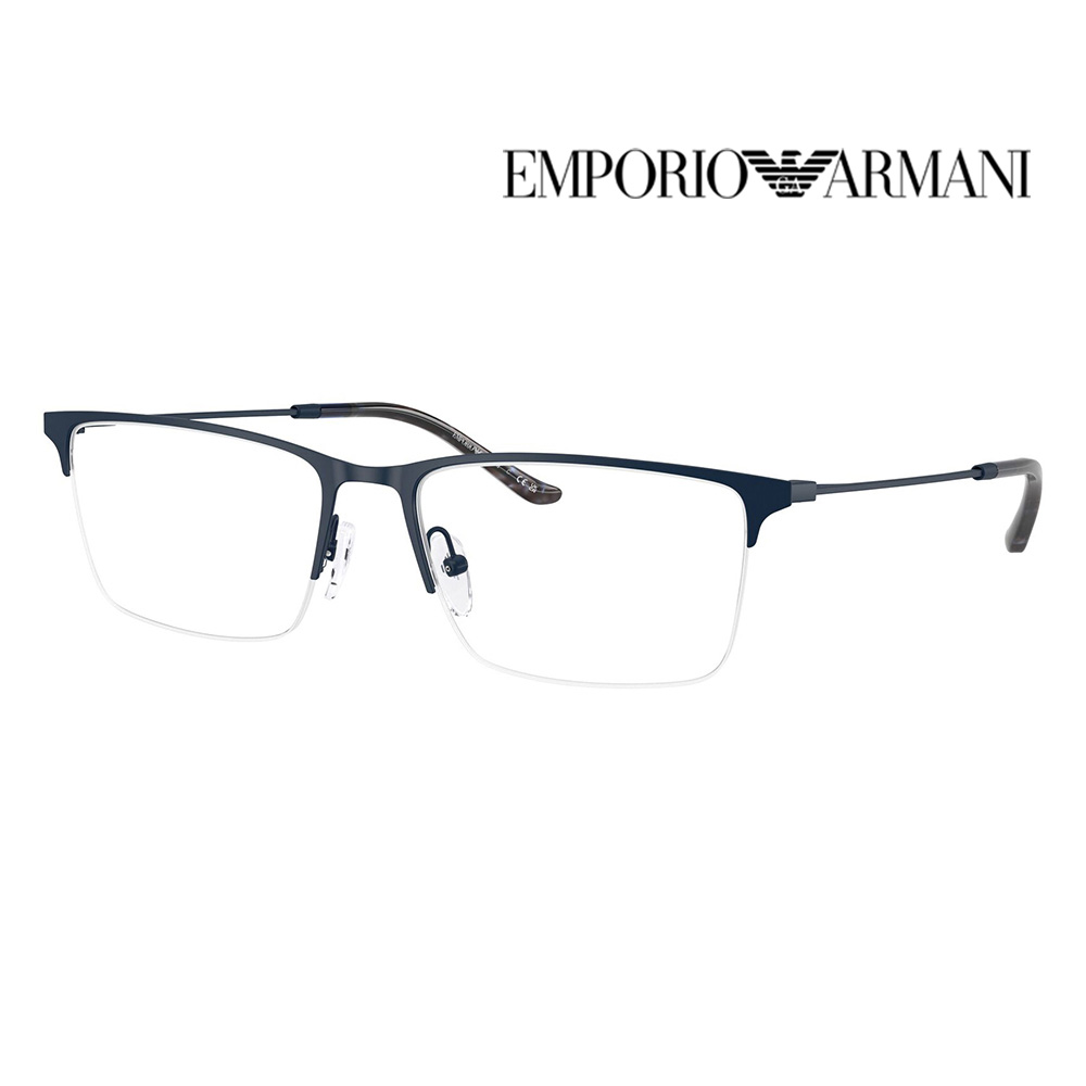 EMPORIO ARMANI EA1171 3018 55 メタル レクタングル メンズ
