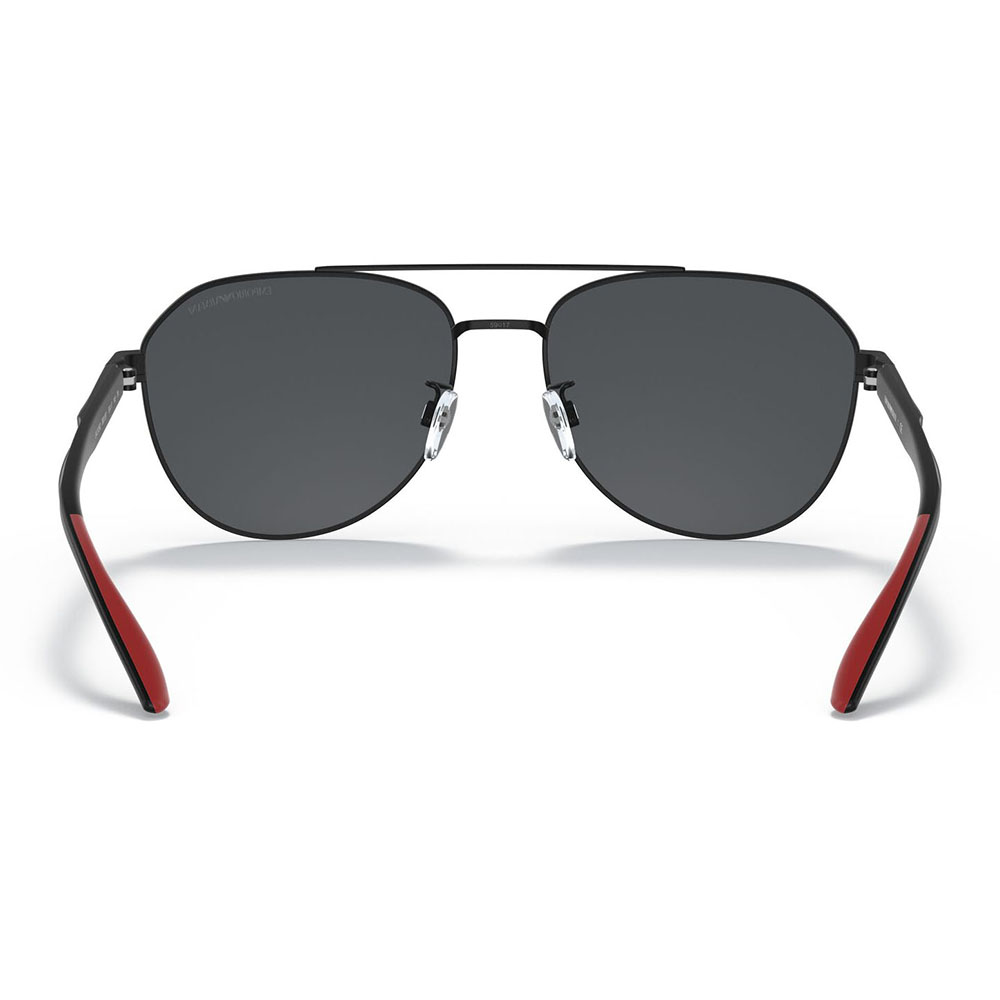 EMPORIO ARMANI エンポリオアルマーニ サングラス EA2129D 300187 59 メタル ウェリントン メンズ アジアンモデル 偏光 | EMPORIO ARMANI | 03