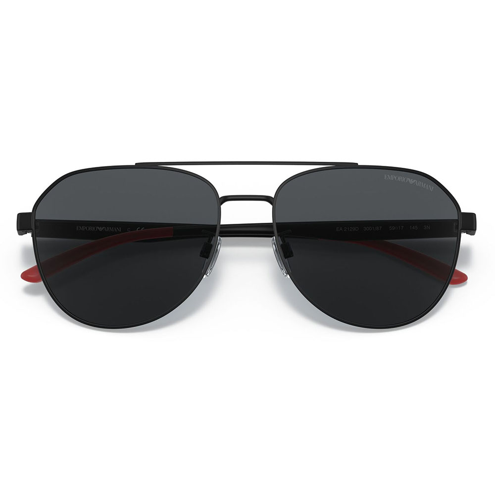 EMPORIO ARMANI エンポリオアルマーニ サングラス EA2129D 300187 59 メタル ウェリントン メンズ アジアンモデル 偏光 | EMPORIO ARMANI | 04