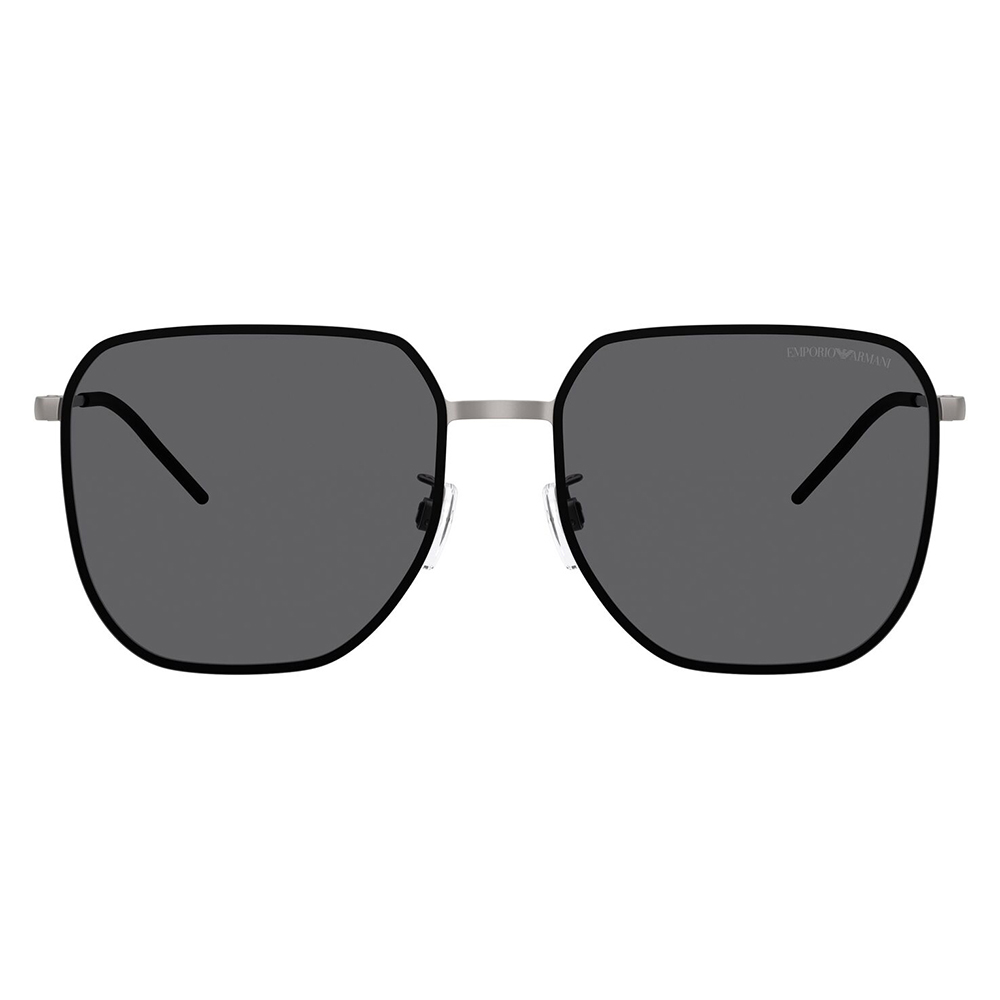 EMPORIO ARMANI エンポリオアルマーニ サングラス 伊達 メガネ 眼鏡 EA2135D 300381 60 メタル スクエア メンズ アジアンモデル 偏光 | EMPORIO ARMANI | 01