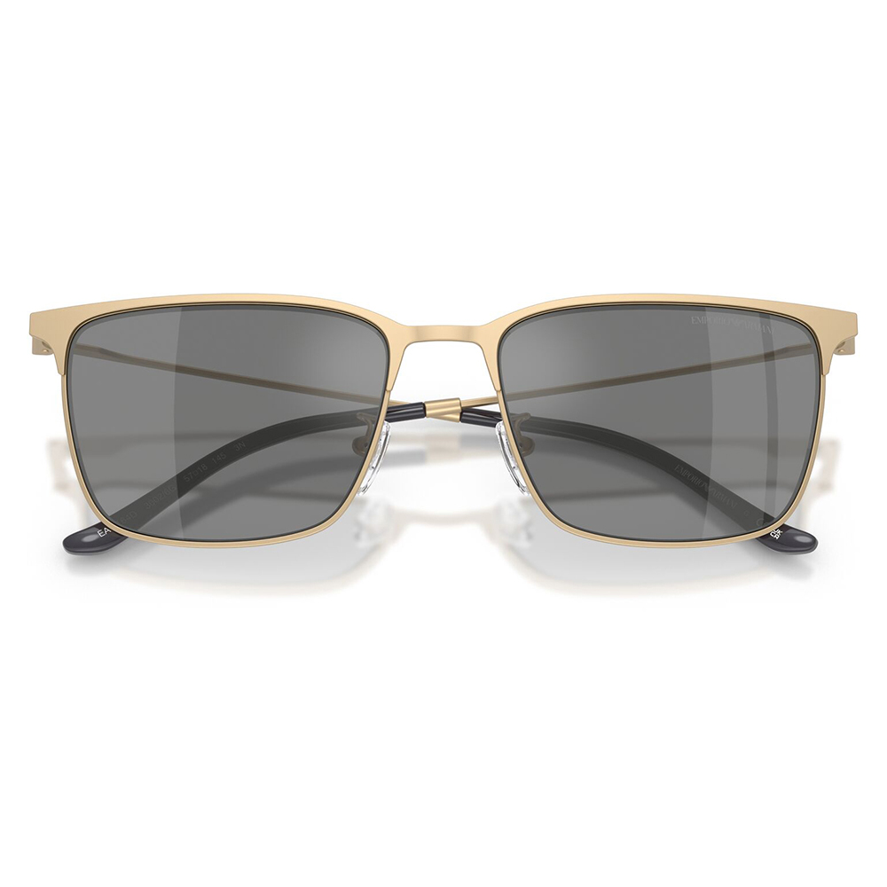 EMPORIO ARMANI エンポリオアルマーニ サングラス EA2164D 30026G 57 メタル レクタングル メンズ アジアンモデル | EMPORIO ARMANI | 04