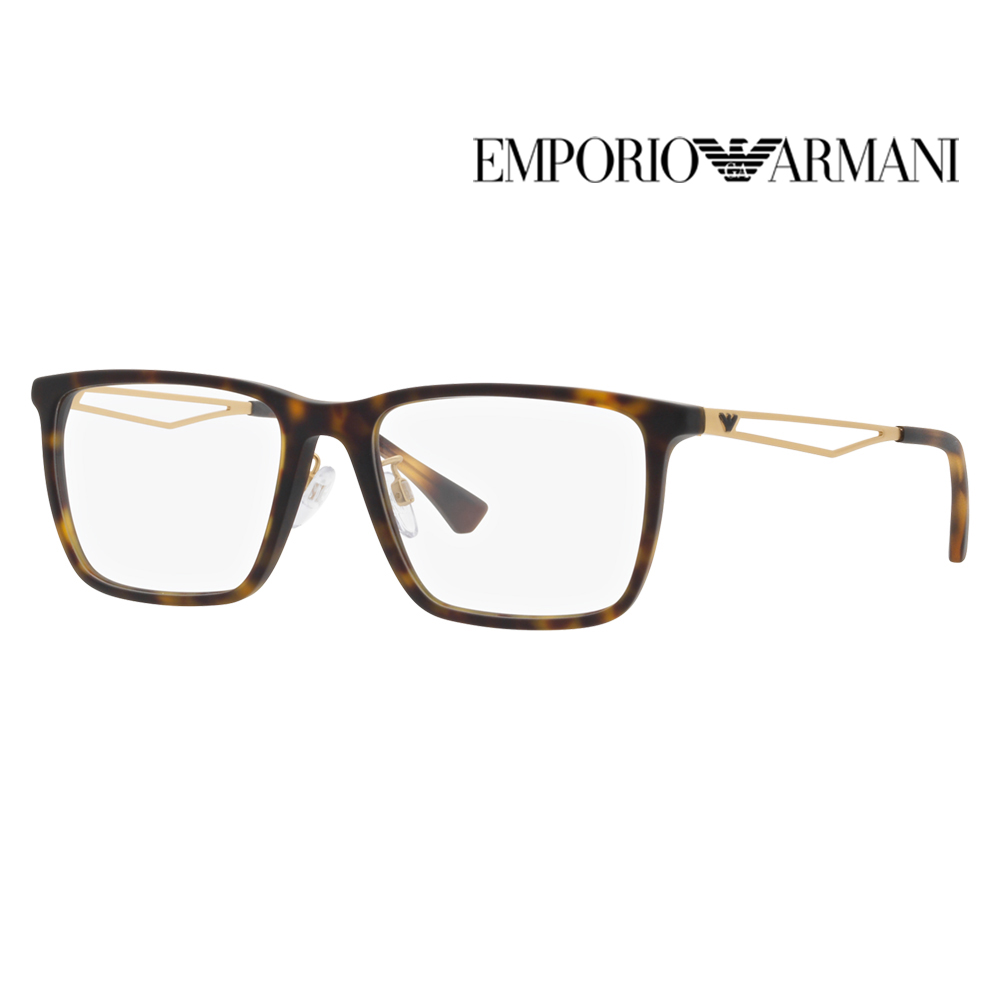 EMPORIO ARMANI エンポリオアルマーニ EA3214D 5002 56 伊達 メガネ