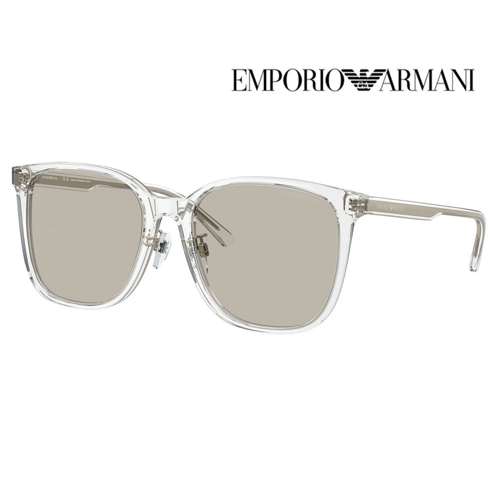 EMPORIO ARMANI エンポリオアルマーニ サングラス EA4206D 5893/3 57 セル スクエア メンズ アジアンデザインモデル | EMPORIO ARMANI