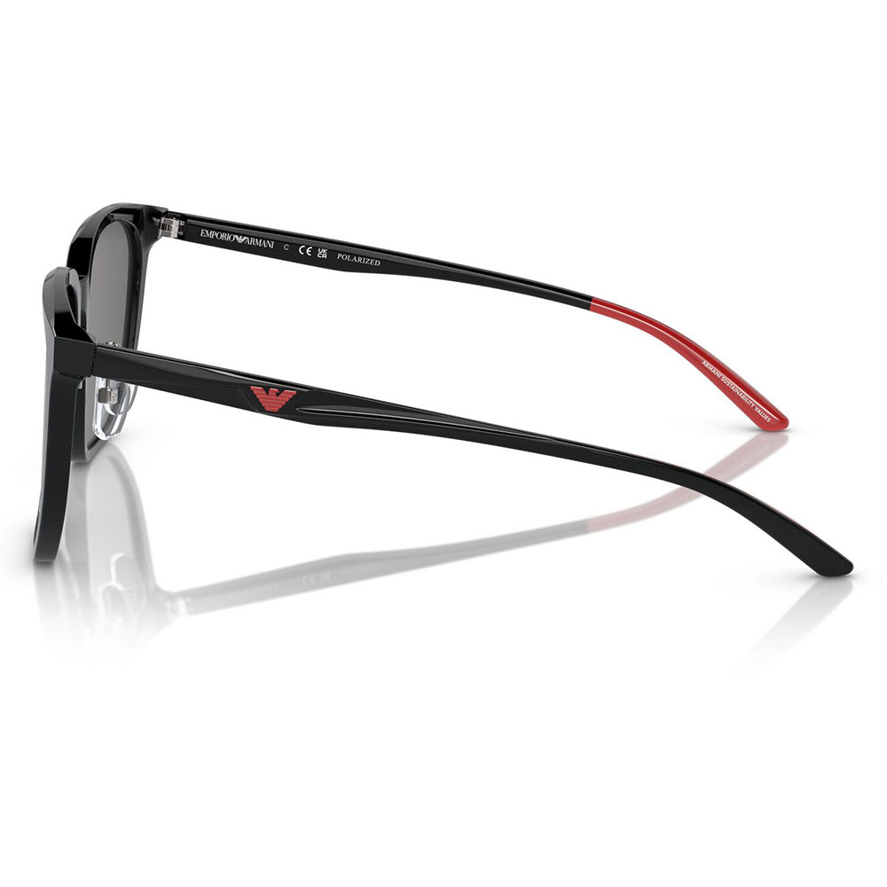 EMPORIO ARMANI エンポリオアルマーニ サングラス EA4215D 501781 56 セル スクエア メンズ アジアンデザインモデル 偏光 　 | EMPORIO ARMANI | 02