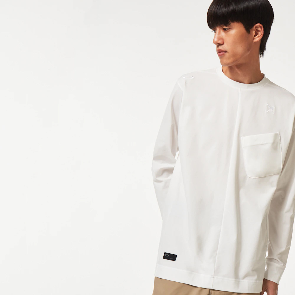 OAKLEY（オークリー） FOA402840 OAKLEY SKULL COMMON LS CREW TEE