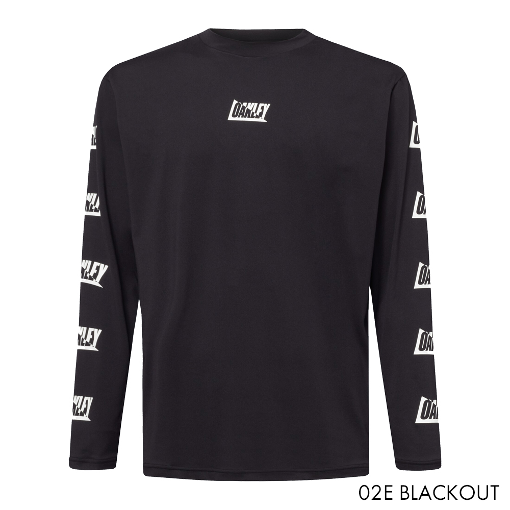 OAKLEY オークリー FOA403601 ENHANCE QD LS TEE BOLD EVO 12.0