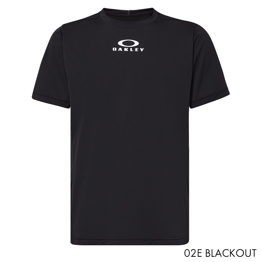 オークリー（OAKLEY）（メンズ）Enhance Qdevo 半袖Tシャツ 黒