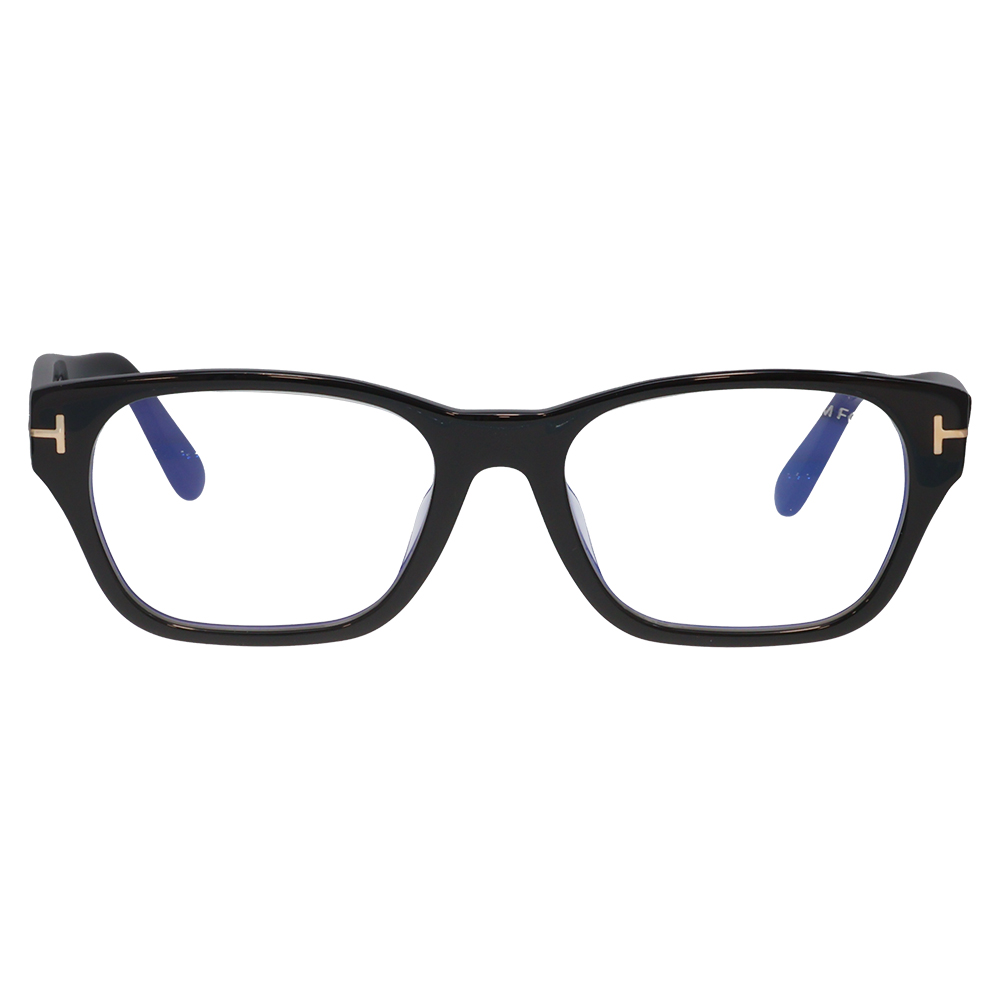 トムフォード メガネ フレーム FT5781DB 001 54 TOM FORD TOMFORD スクエア ブルーライトカット 伊達メガネ 眼鏡 Made In Italy | TOM FORD | 01