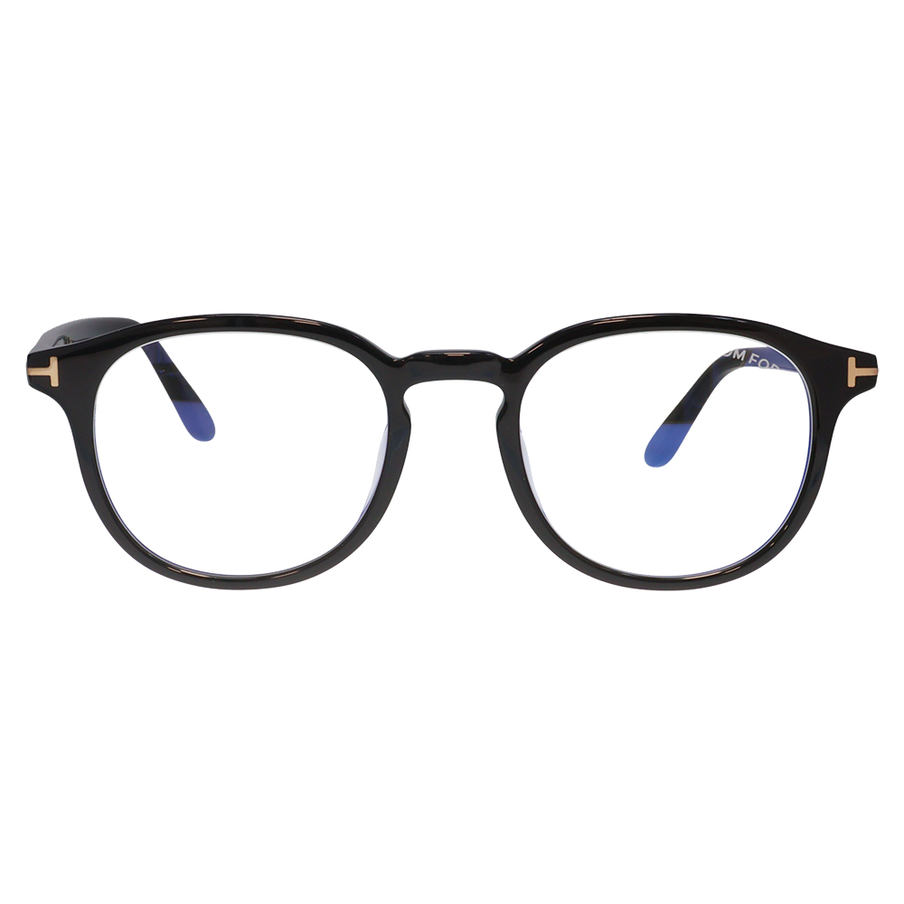 トムフォード メガネ フレーム FT5795KB 001 51 TOM FORD TOMFORD ウェリントン ブルーライトカット 伊達メガネ 眼鏡 Made In Italy | TOM FORD | 01