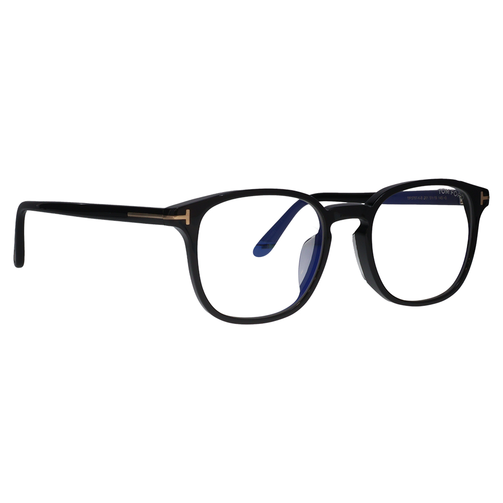 トムフォード メガネ フレーム FT5797KB 001 51 TOM FORD TOMFORD スクエア ブルーライトカット 伊達メガネ 眼鏡 Made In Italy | TOM FORD | 04