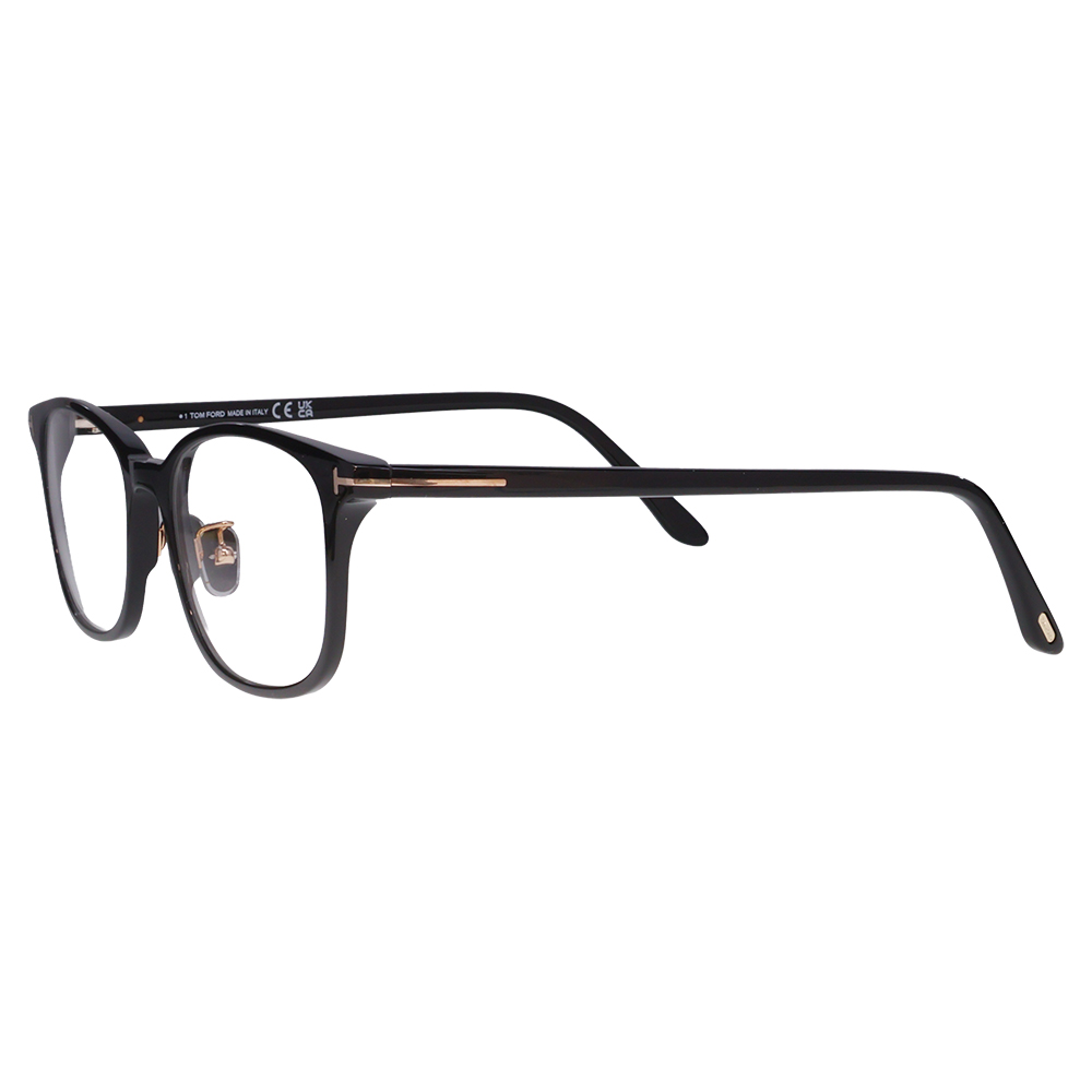 トムフォード メガネ フレーム FT5852DB 001 54 TOM FORD TOMFORD スクエア ブルーライトカット伊達メガネ眼鏡 MadeInItaly | TOM FORD | 03