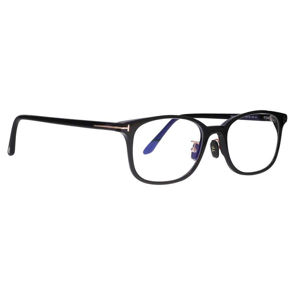 トムフォード メガネ フレーム FT5852DB 001 54 TOM FORD TOMFORD スクエア ブルーライトカット伊達メガネ眼鏡 MadeInItaly | TOM FORD | 04