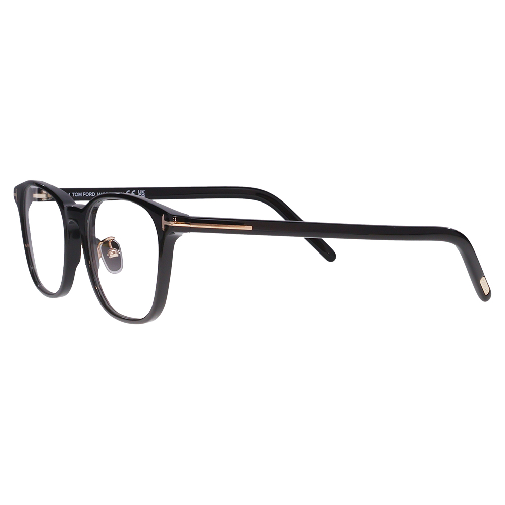 トムフォード メガネ フレーム FT5860DB 001 52 TOM FORD TOMFORD スクエア ブルーライトカット伊達メガネ眼鏡 MadeInItaly | TOM FORD | 03