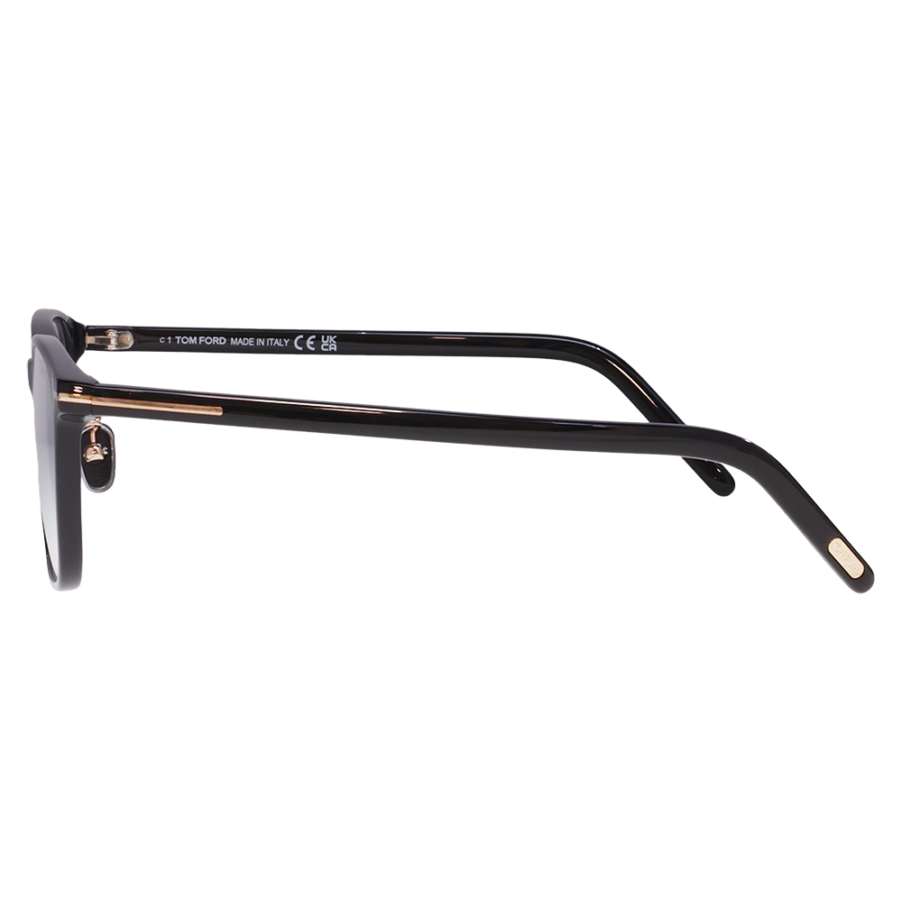 トムフォード メガネ フレーム FT5860DB 001 52 TOM FORD TOMFORD スクエア ブルーライトカット伊達メガネ眼鏡 MadeInItaly | TOM FORD | 02
