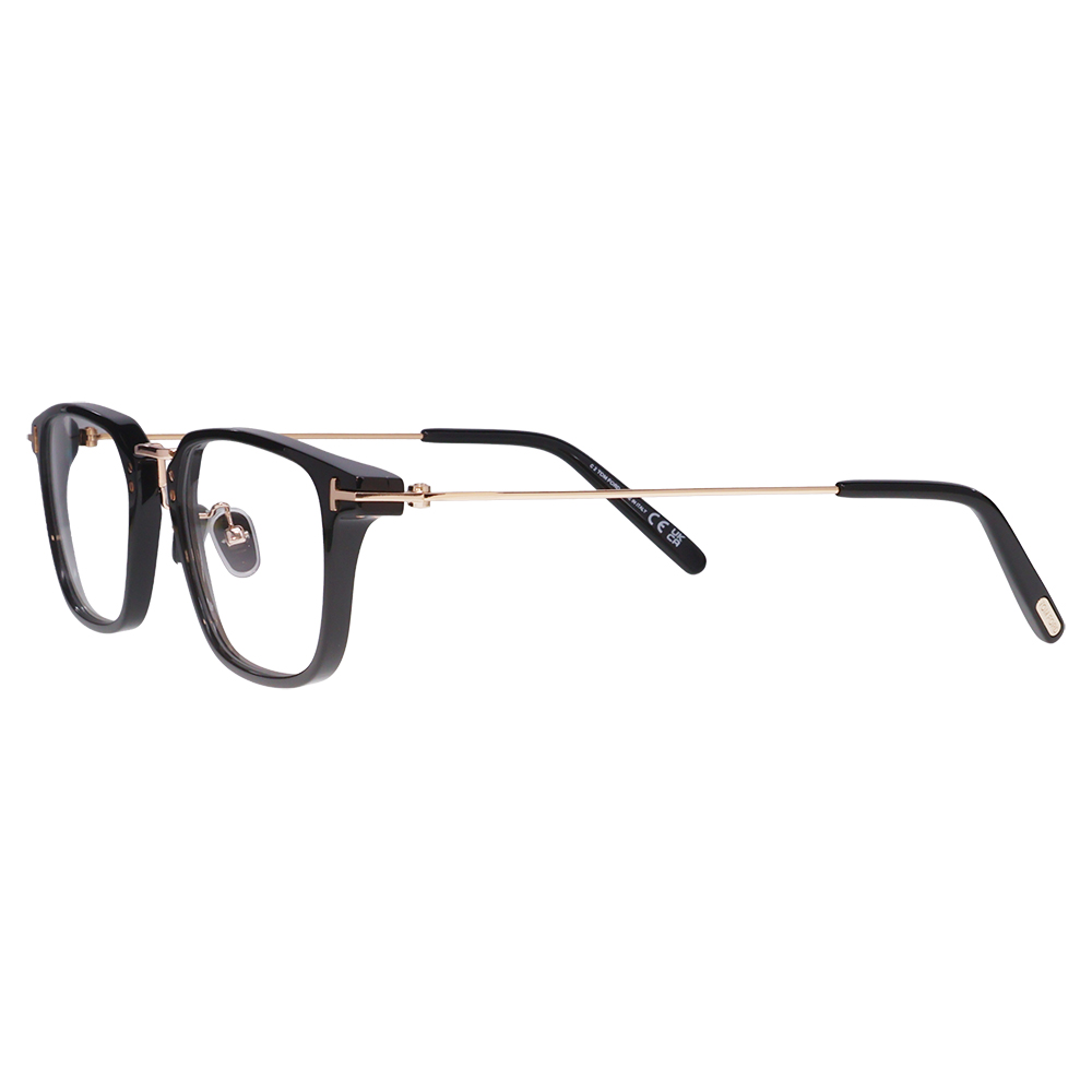 トムフォード メガネ フレーム FT5862DB 001 52 TOM FORD TOMFORD スクエア ブルーライトカット伊達メガネ眼鏡 MadeInItaly | TOM FORD | 03