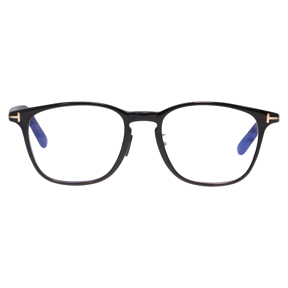 トムフォード メガネ フレーム FT5918DB 001 52 TOM FORD TOMFORD スクエア ブルーライトカット伊達メガネ眼鏡 MadeInItaly | TOM FORD | 01