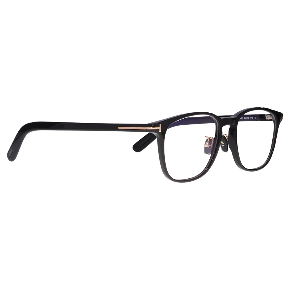 トムフォード メガネ フレーム FT5918DB 001 52 TOM FORD TOMFORD スクエア ブルーライトカット伊達メガネ眼鏡 MadeInItaly | TOM FORD | 04