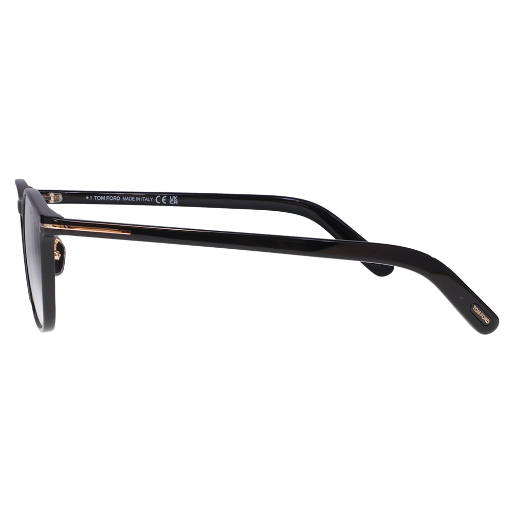 トムフォード メガネ フレーム FT5918DB 001 52 TOM FORD TOMFORD スクエア ブルーライトカット伊達メガネ眼鏡 MadeInItaly | TOM FORD | 02