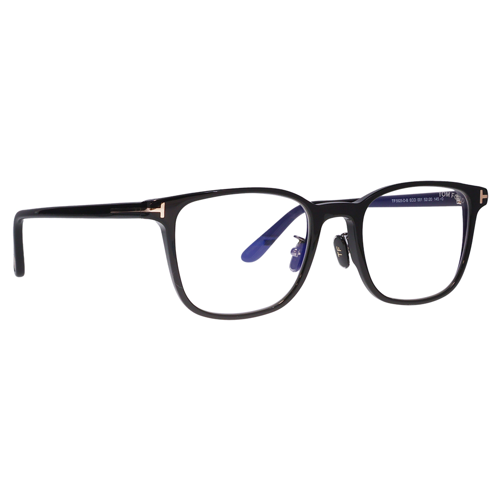 トムフォード メガネ フレーム FT5925DB 001 52 TOM FORD TOMFORD スクエア ブルーライトカット伊達メガネ眼鏡 MadeInItaly | TOM FORD | 04