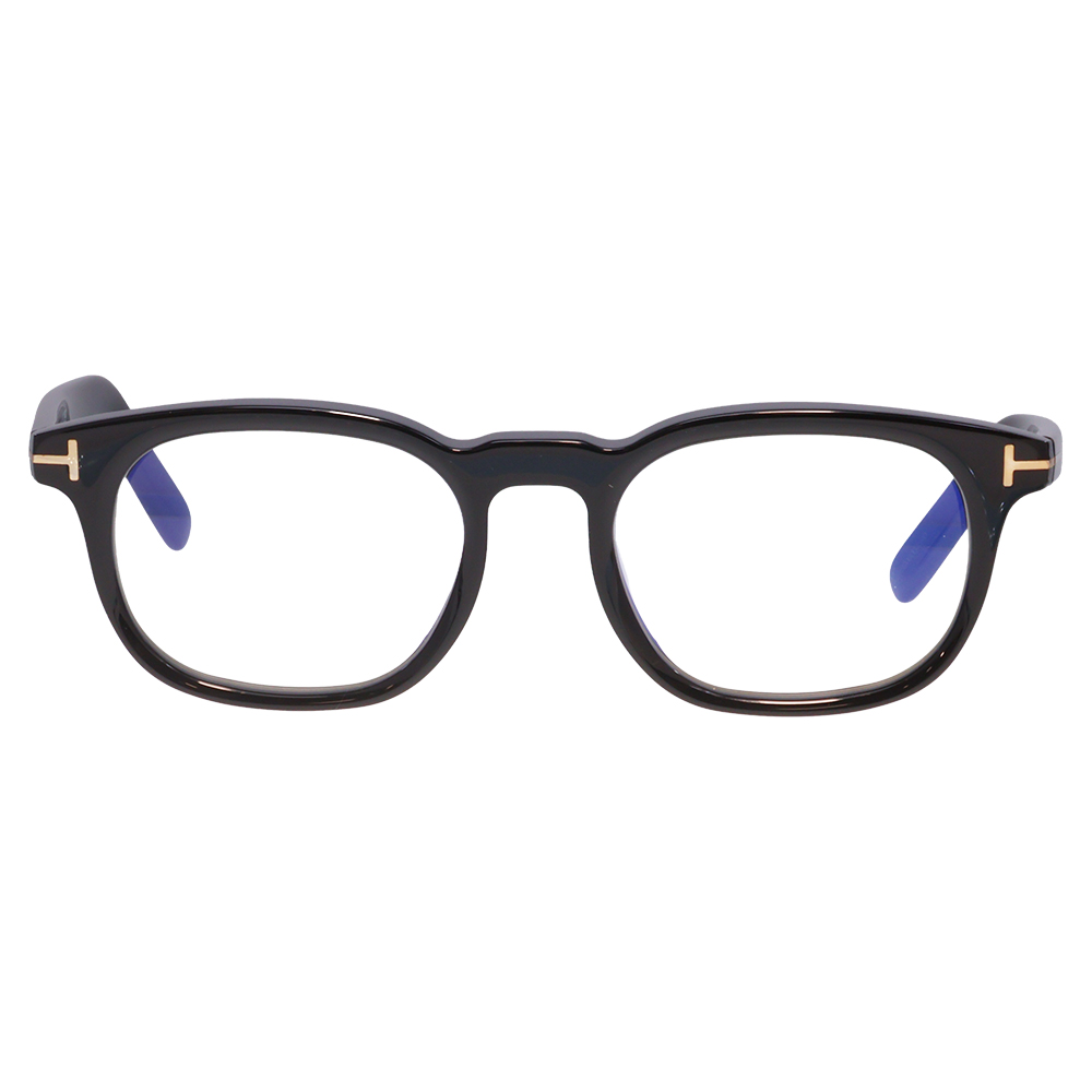 トムフォード メガネ フレーム FT5930DB 001 52 TOM FORD TOMFORD スクエア ブルーライトカット伊達メガネ眼鏡 MadeInItaly | TOM FORD | 01