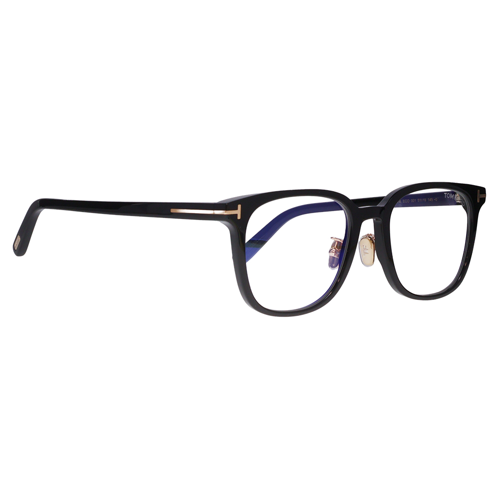トムフォード メガネ フレーム FT5998KB 001 51 TOM FORD TOMFORD スクエア ブルーライトカット伊達メガネ眼鏡 MadeInItaly | TOM FORD | 04