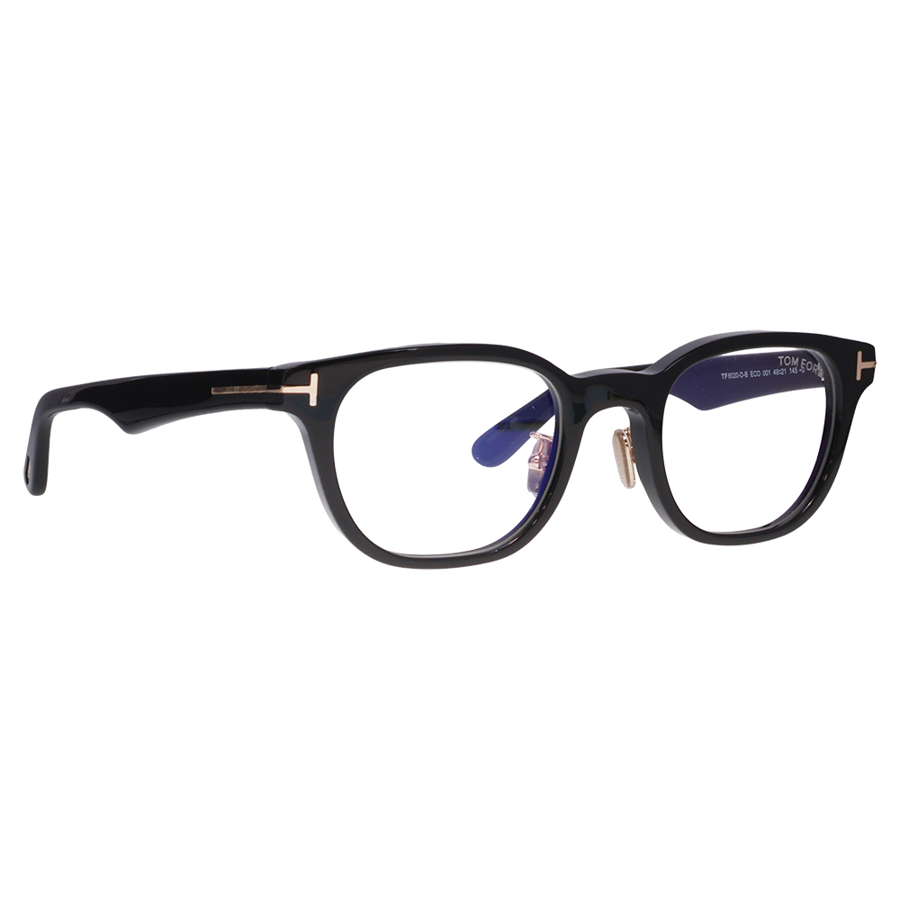トムフォード メガネ フレーム FT6020DB 001 49 TOM FORD TOMFORD ウェリントン ブルーライトカット伊達メガネ眼鏡 MadeInItaly | TOM FORD | 04