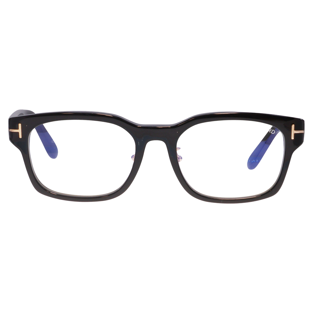 トムフォード メガネ フレーム FT6021DB 001 55 TOM FORD TOMFORD ウェリントン ブルーライトカット伊達メガネ眼鏡 MadeInItaly | TOM FORD | 01