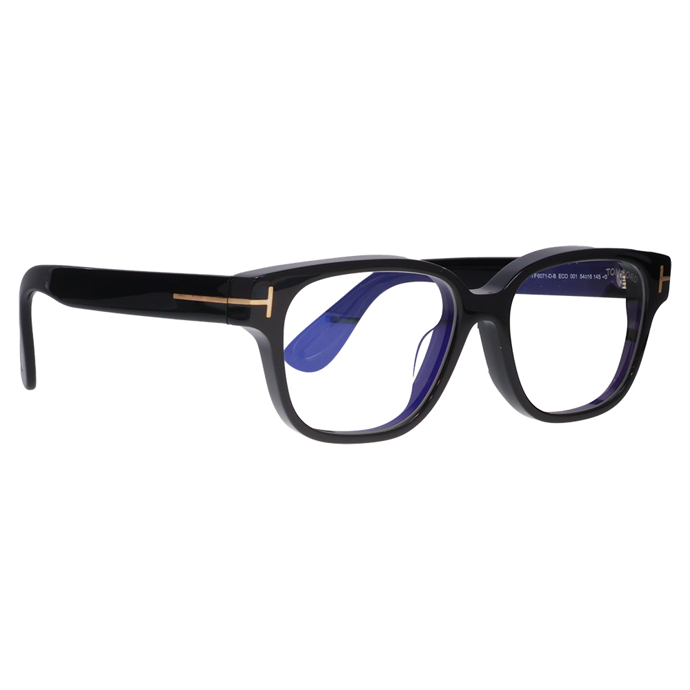トムフォード メガネ フレーム FT6071DB 001 54 TOM FORD TOMFORD ウェリントン ブルーライトカット伊達メガネ眼鏡 MadeInItaly | TOM FORD | 04