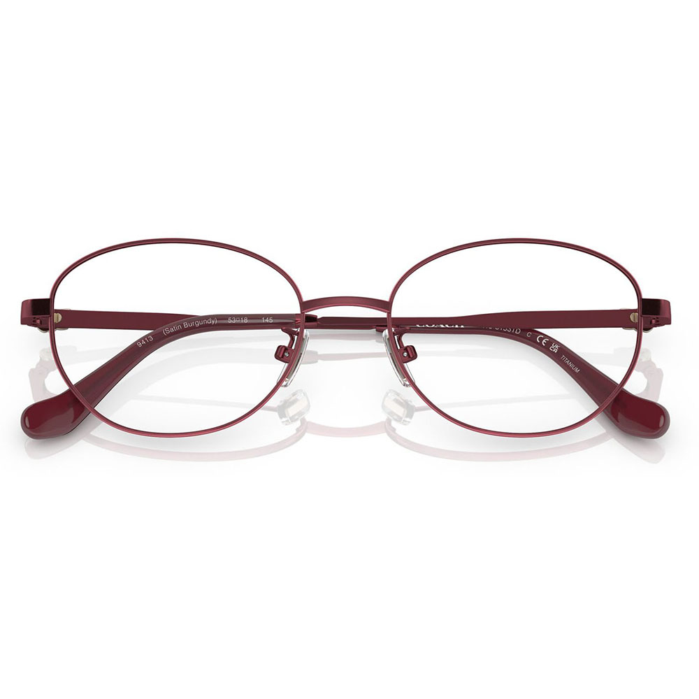 コーチ COACH メガネフレーム HC5153TD 9413 53 オーバル ラウンド メタル チタン アジアンモデル レディース | COACH | 04