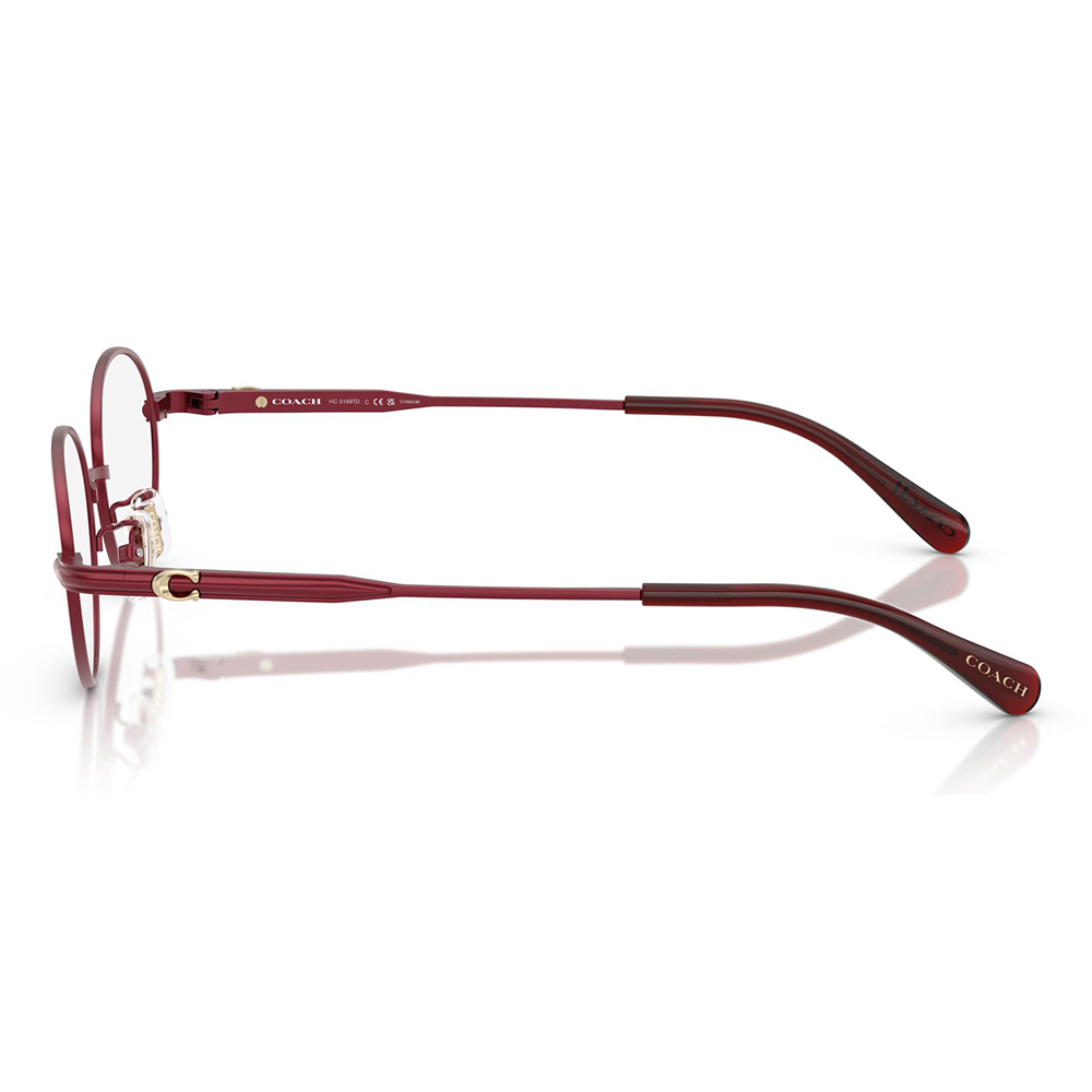COACH コーチ メガネフレーム 9048 Satin Burgundy COACH コーチ メガネ HC5081TD 9048 BURGUNDY 54サイズ (在庫あり
