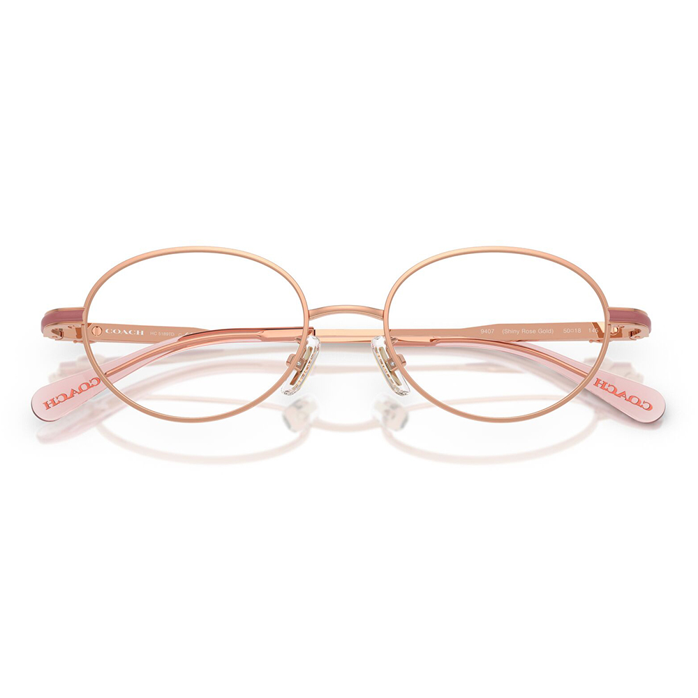 コーチ COACH メガネフレーム HC5189TD 9407 50 オーバル メタル チタン アジアンモデル レディース | COACH | 04