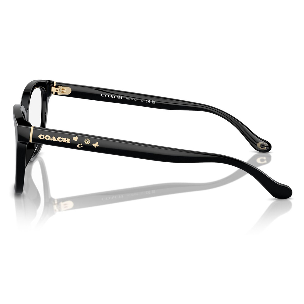 コーチ COACH メガネフレーム HC6242F 5002 56 スクエア セル フルフィットモデル レディース 伊達メガネ 眼鏡 メガネ | COACH | 02