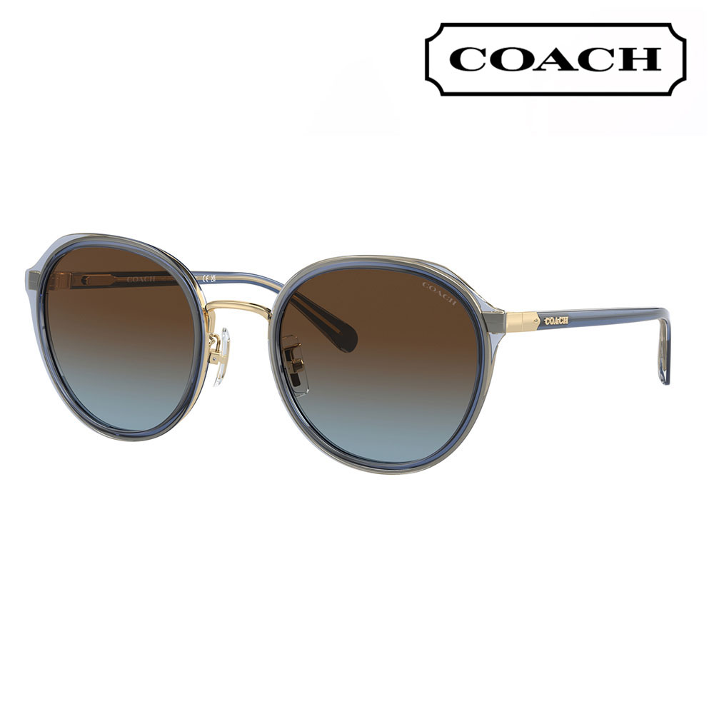 コーチ coach HC7139BD C8000 サングラス HC7139BD C8000 Asian Fit sunglasses Black Light Gold