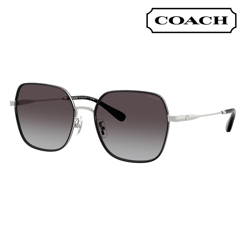 コーチ COACH サングラス HC7180D 94673C 57 CAE93 ヘキサゴン メタル アジアンフィット レディース