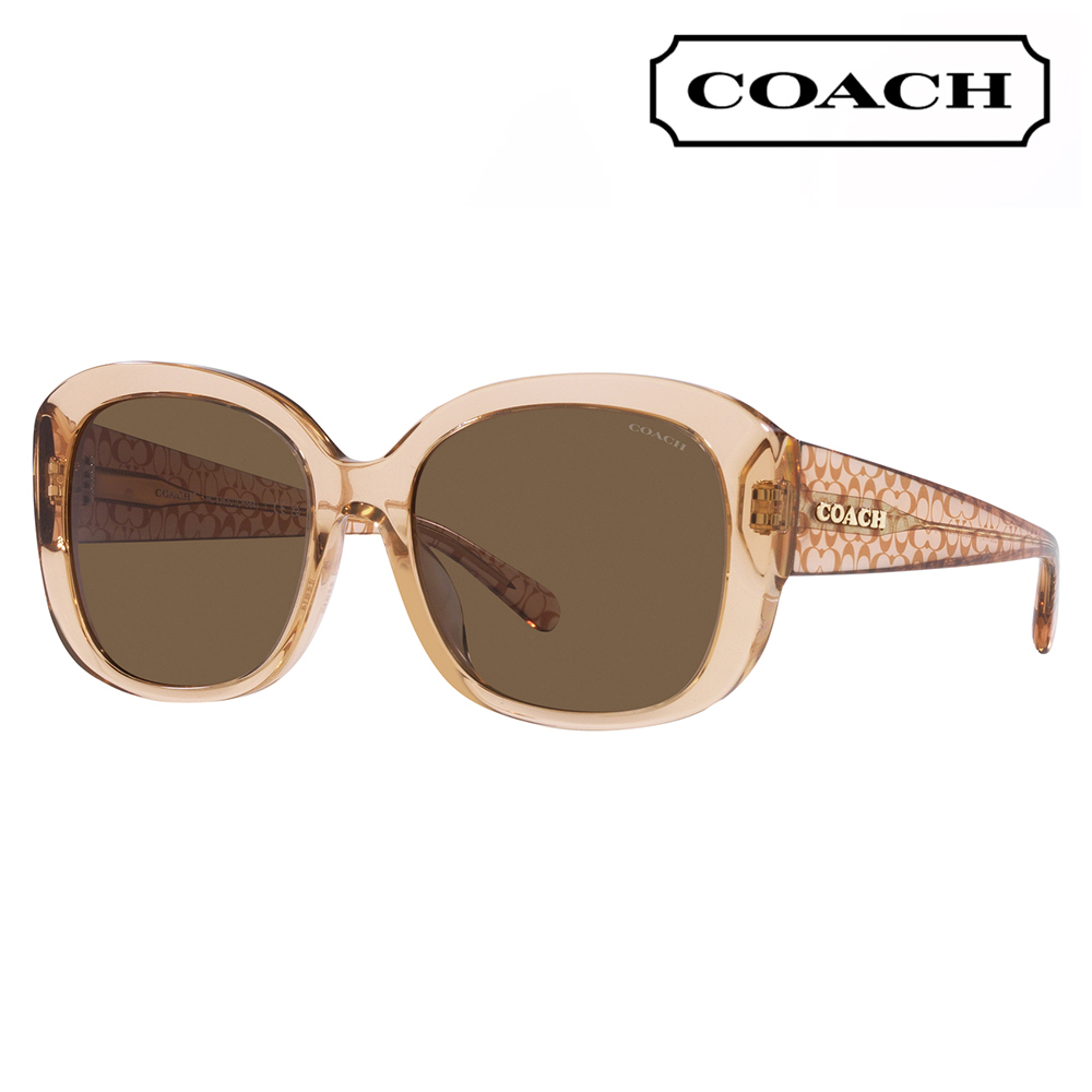 コーチ COACH サングラス HC8363U 556173 56 ボストン オーバル