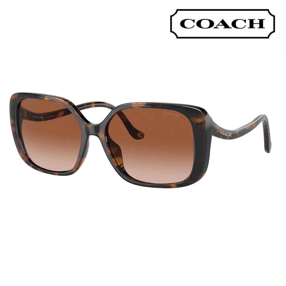 コーチ COACH サングラス HC8376U 512013 56 スクエア セル レディース 