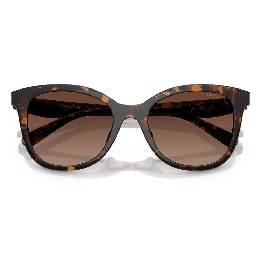 コーチ COACH サングラス HC8419U 5120T5 55 QUILTED TABBY フォックス セル ユニバーサルデザイン レディース 偏光 | COACH | 04