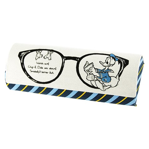 キャラクター クロス付き メガネケース ピーナッツ スヌーピー ディズニー ミッキーマウス ドナルド チップ＆デール 眼鏡ケース カミオジャパン | Disney | 04