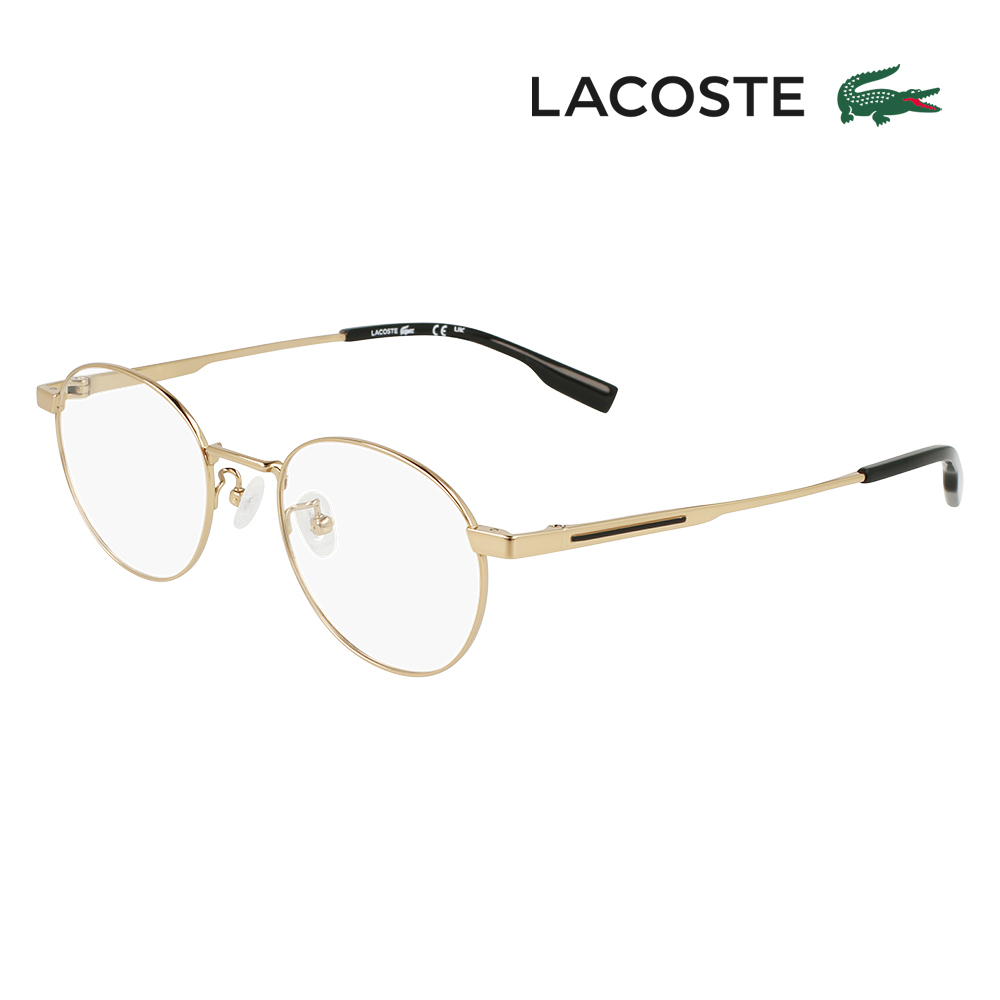 ラコステ メガネフレーム L2518LB 714 47 LACOSTE βチタニウム βチタン ラウンド フルリム 伊達眼鏡 メンズ レディース