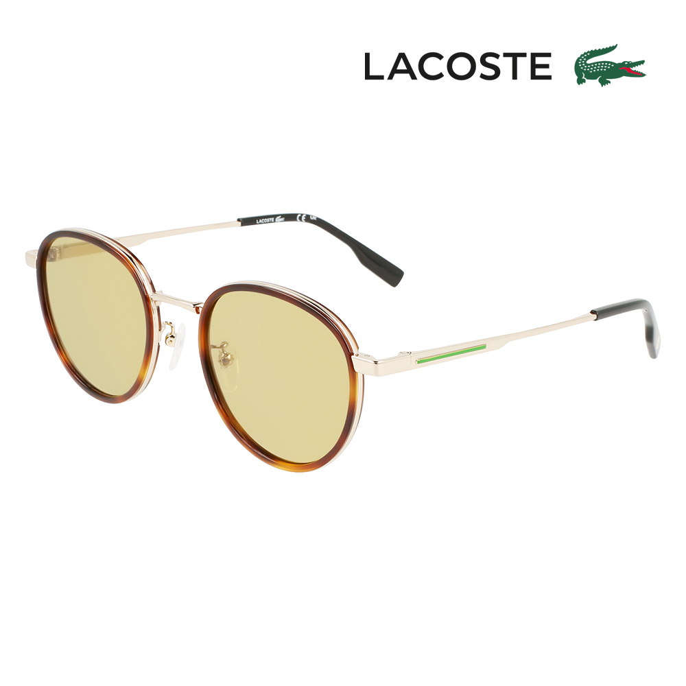 ラコステ サングラス L262SLB 214 51 LACOSTE アセテート メタル コンビ ラウンド メンズ レディース | LACOSTE
