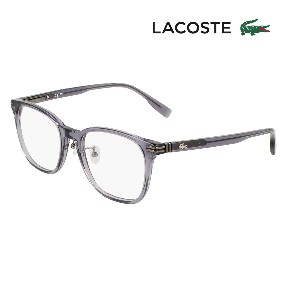 ラコステ メガネフレーム L2970LB 035 51 LACOSTE アセテート ウェリントン スクエア 伊達眼鏡 メンズ レディース