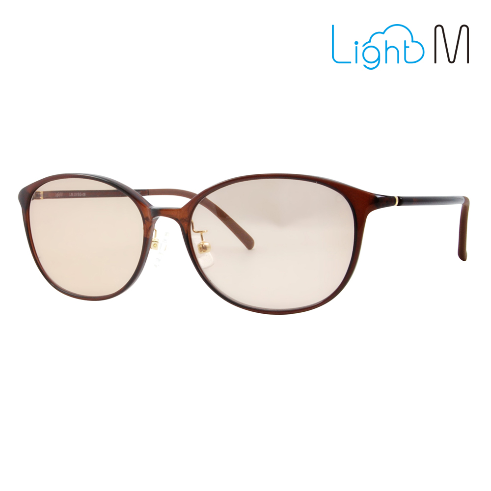LightM UVサングラス-08-3 ライトエム ライトM UVカット 紫外線カット 度付きサングラス対応 | 