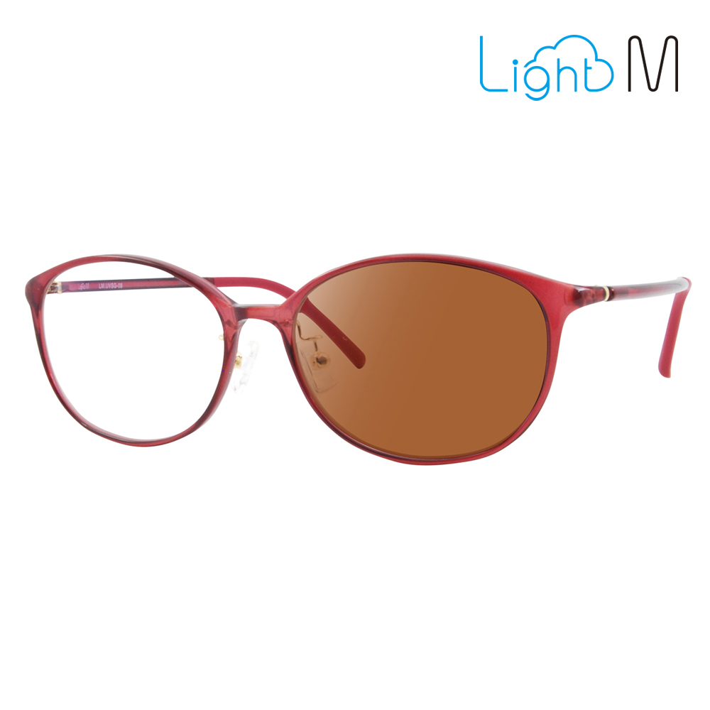 LightM UVサングラス-08-6（調光） ライトエム ライトM UVカット 紫外線カット 度付きサングラス対応 | 
