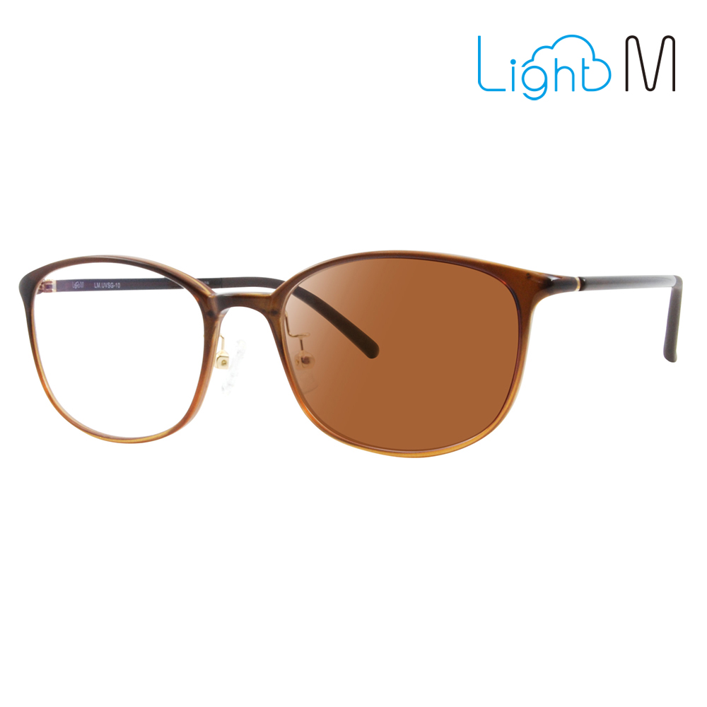 LightM UVサングラス-10-6（調光） ライトエム ライトM UVカット 紫外線カット 度付きサングラス対応 | 